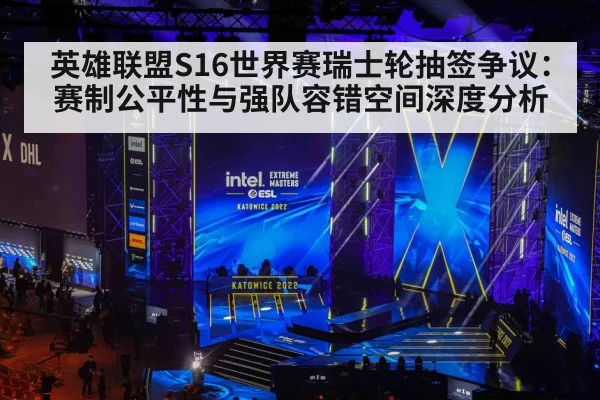 英雄联盟S16世界赛瑞士轮抽签争议：赛制公平性与强队容错空间深度分析